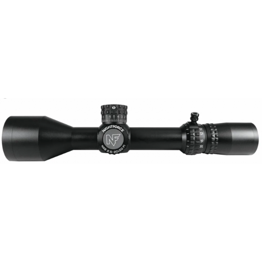 Оптический прицел NightForce NX8 2.5-20x50 F1 ZeroStop 1/4MOA (сетка MOAR) с подсветкой