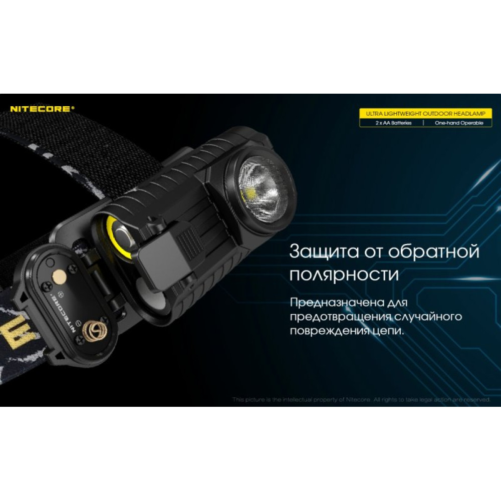 Налобный фонарь Nitecore HA23 CREE XP-G2 S3