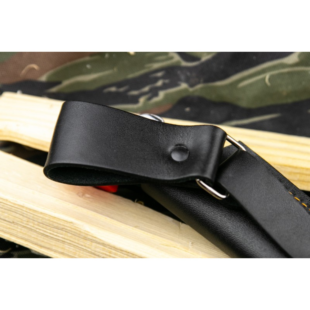 Туристический нож Santi D2 StoneWash G10 Кожа