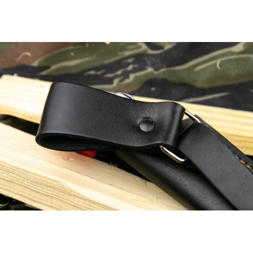 Туристический нож Santi D2 StoneWash G10 Кожа