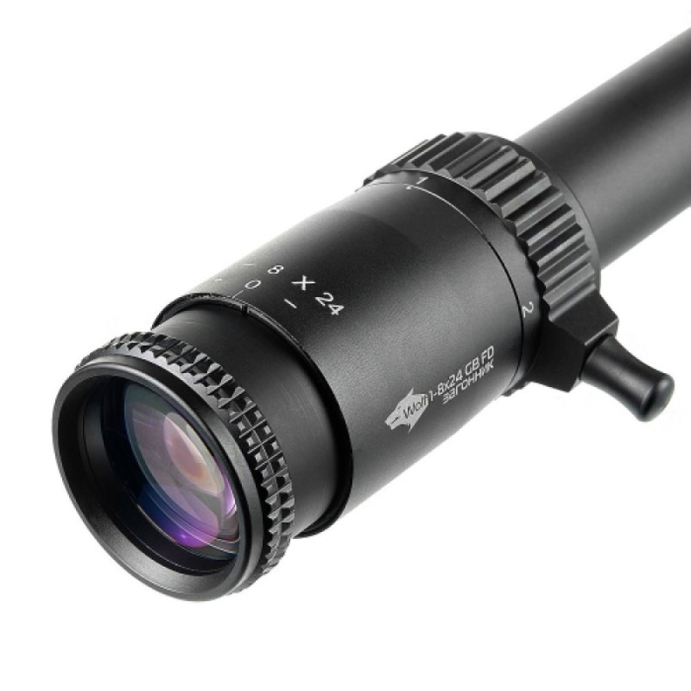 Оптический прицел Загонник Veber Wolf ПО 1-8х24 GB FD