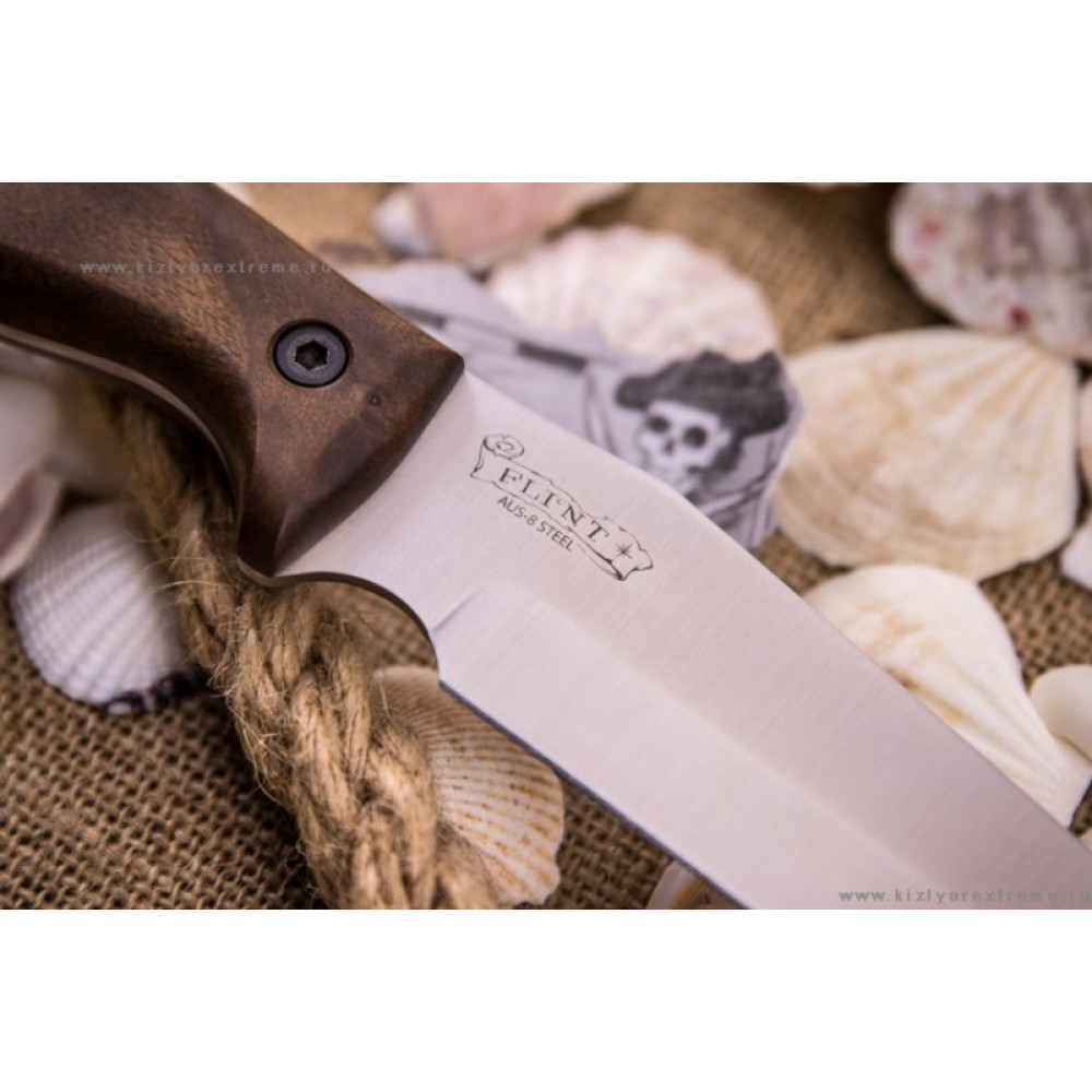 Туристический нож Flint AUS-8 Stonewash
