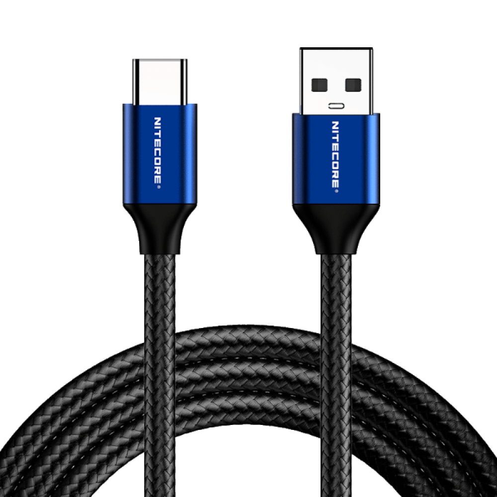 Кабель Nitecore UAC20 USB-C USB-A 2.0