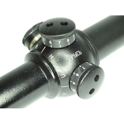 Оптический прицел Рысь 4 М сетка №5