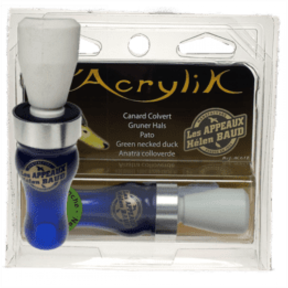 Манок Helen BAUD на утку акриловый, синий