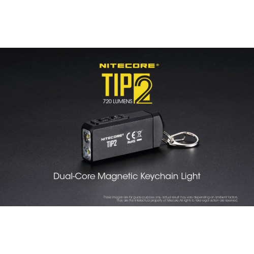 Фонарь Nitecore TIP2 Black Cree 2*XP-G3 S3