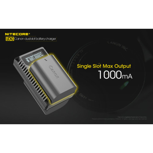 Зарядное устройство Nitecore UCN3 Canon LP-E6N