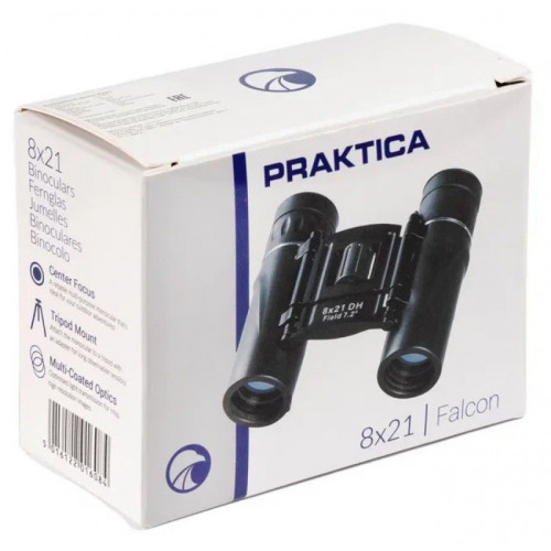 Бинокль PRAKTICA Falcon 8x21, черный