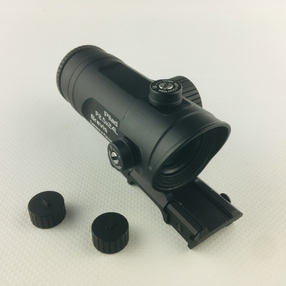 Призматический прицел для винтовки Р2,5х24 L BREVIS LT400