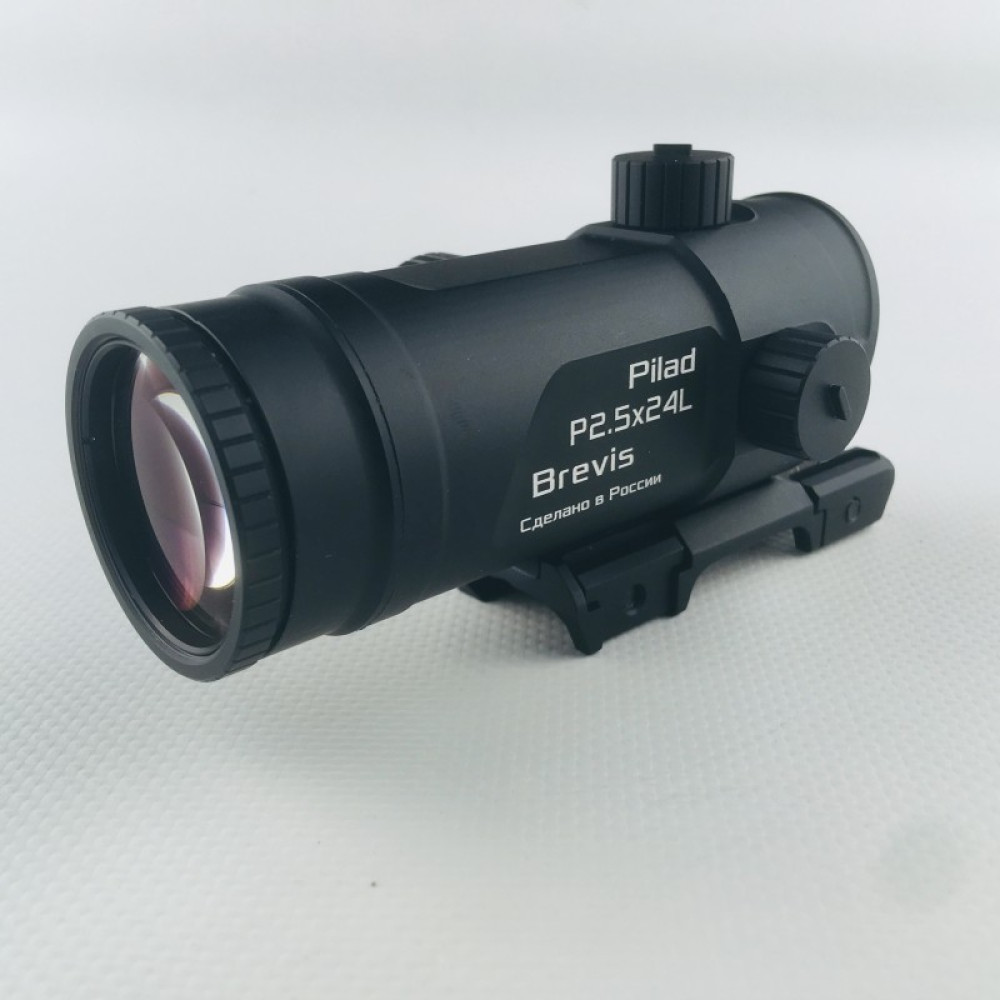 Призматический прицел для винтовки Pilad brevis Р2,5х24 сетка LS400