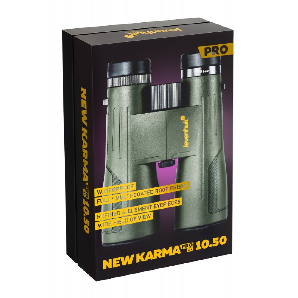 Бинокль Levenhuk New Karma PRO ED 10x50