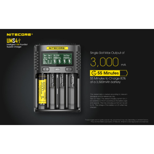Зарядное устройство Nitecore UMS4