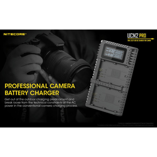 Зарядное устройство Nitecore UCN2 PRO Canon LP-E6N