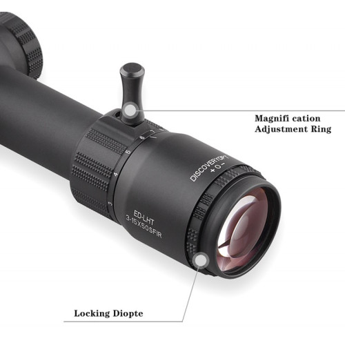 Оптический прицел Discovery ED-LHT 3-15X50SFIR FW30