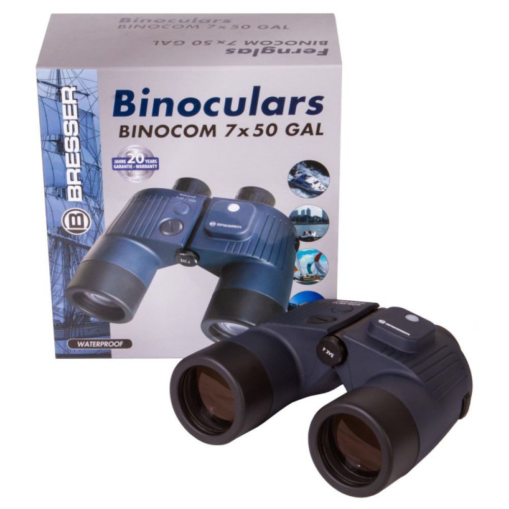 Бинокль Bresser Binocom 7x50 GAL