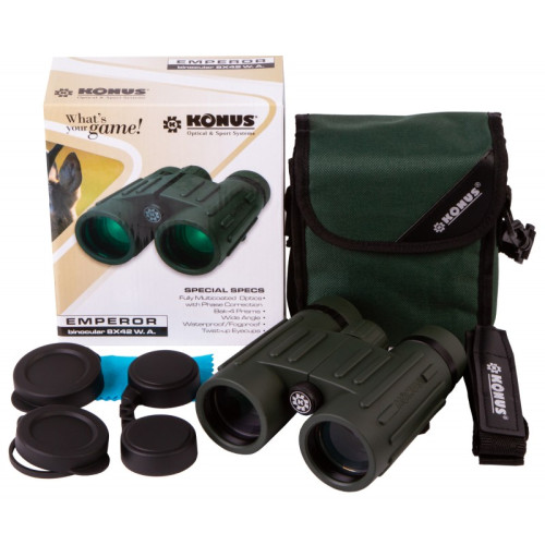 Бинокль Konus Emperor 8x42 WA Green