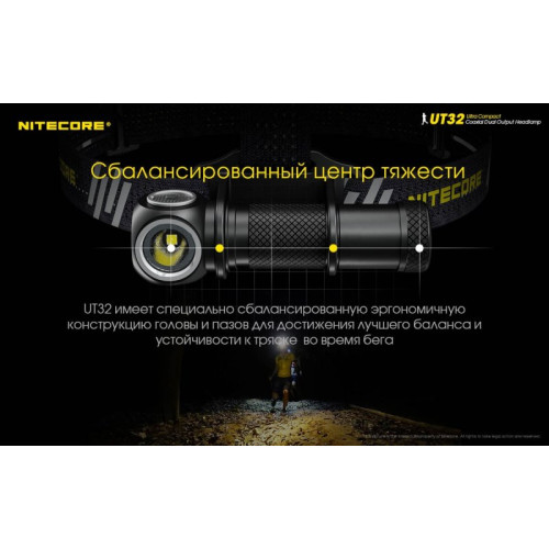Налобный фонарь Nitecore UT32 CREE XP-L2 V6 OP+SMO