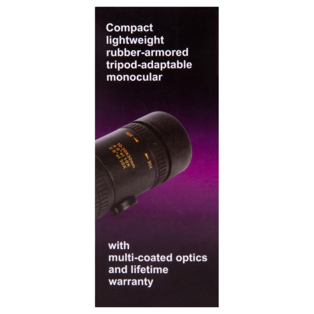 Монокуляр Levenhuk Atom 10-30х30