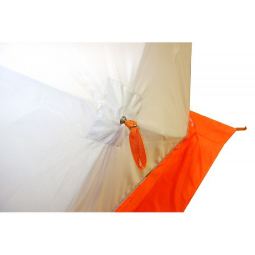 Палатка Пингвин Призма Премиум бело-оранжевый