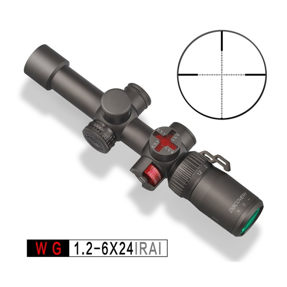 Оптический прицел Discovery WG 1.2-6X24IRAI FW25