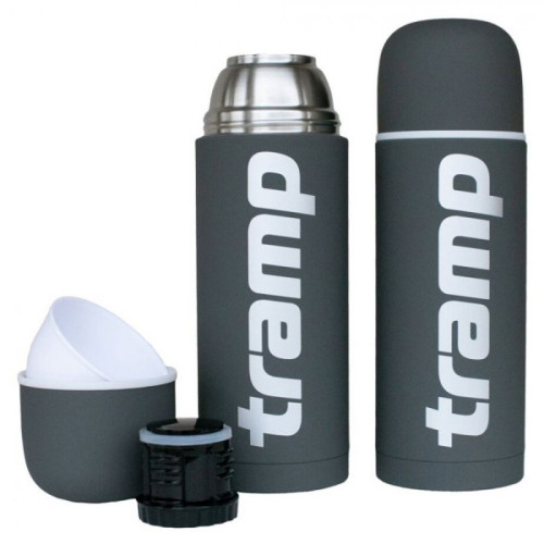Tramp термос Soft Touch 1 л (серый)