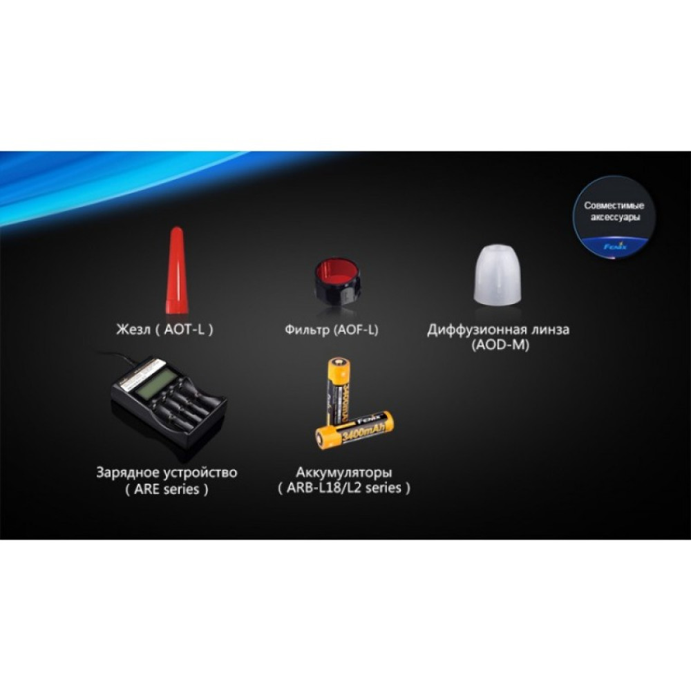 Подводный фонарь FENIX CREE XM-L2 U2 SD20