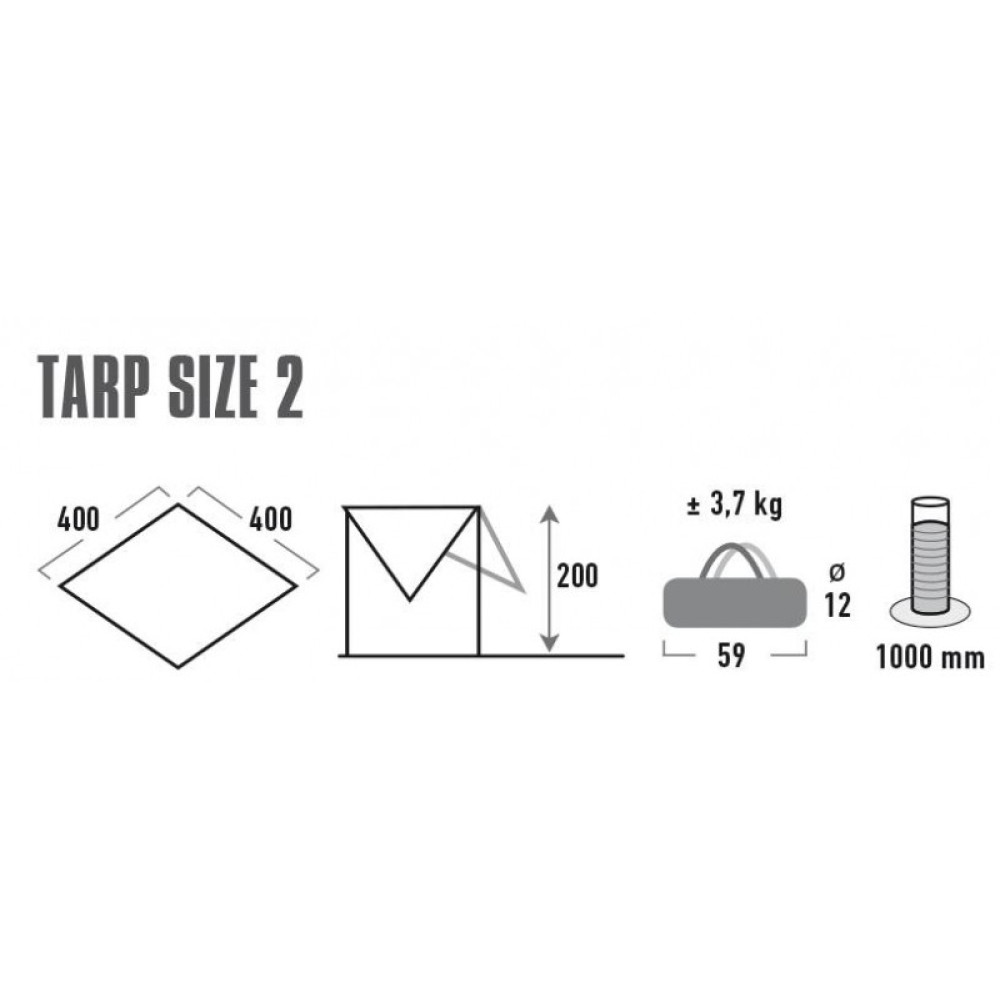 Тент High Peak Tarp 2