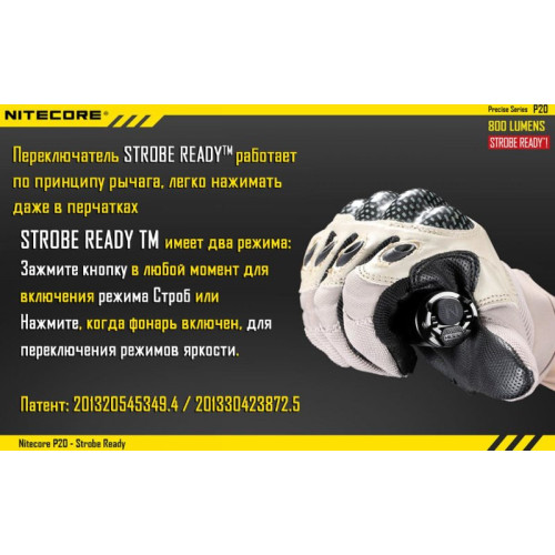 Фонарь Nitecore P20
