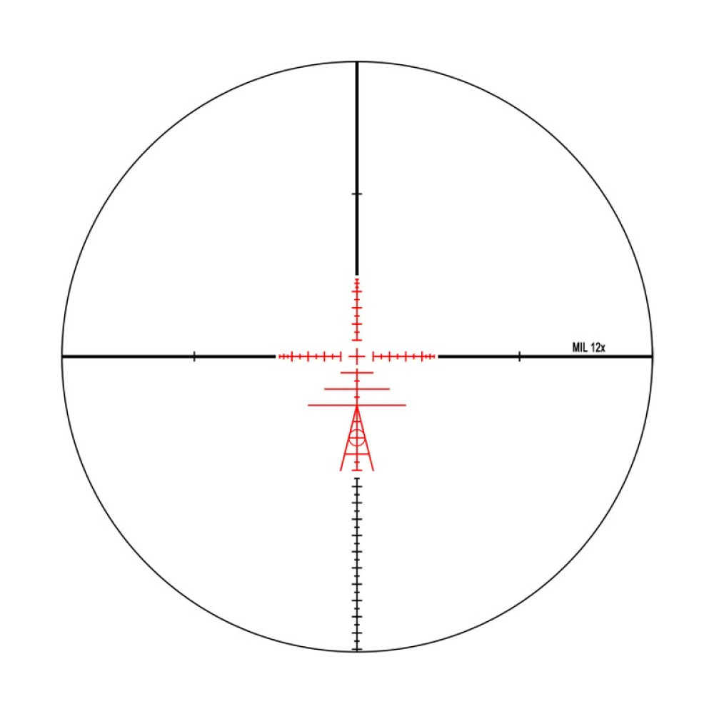 Оптический прицел Veber Wolf Alfa 3-12x42 SF TR2