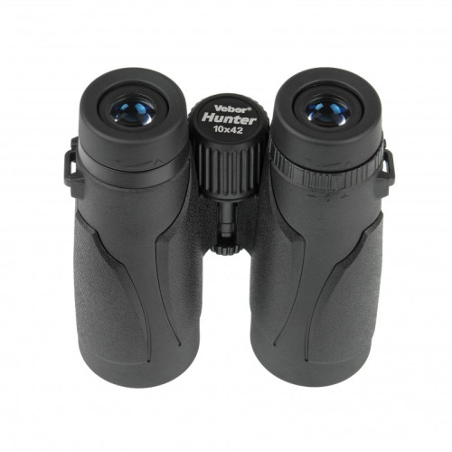 Бинокль Veber Hunter 10x42, Черный