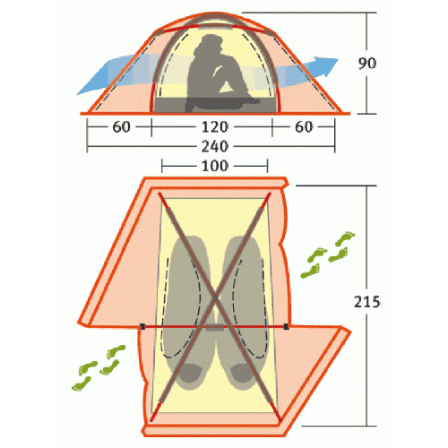 Палатка Alexika Storm 2