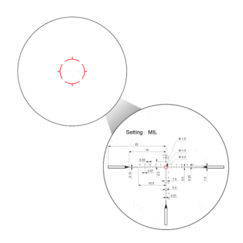 Оптический прицел Vector Optics Continental x10 1-10x28 ED FFP VET-RAR