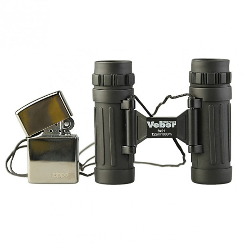 Бинокль Veber Free Focus БП 8x21, Черный