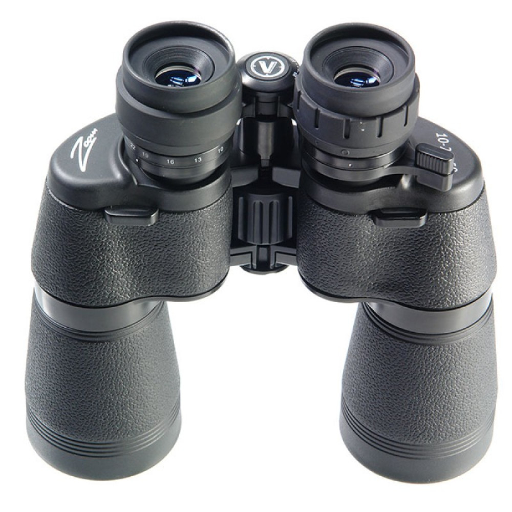 Бинокль Veber Zoom 10-22x50 N, черный, Черный