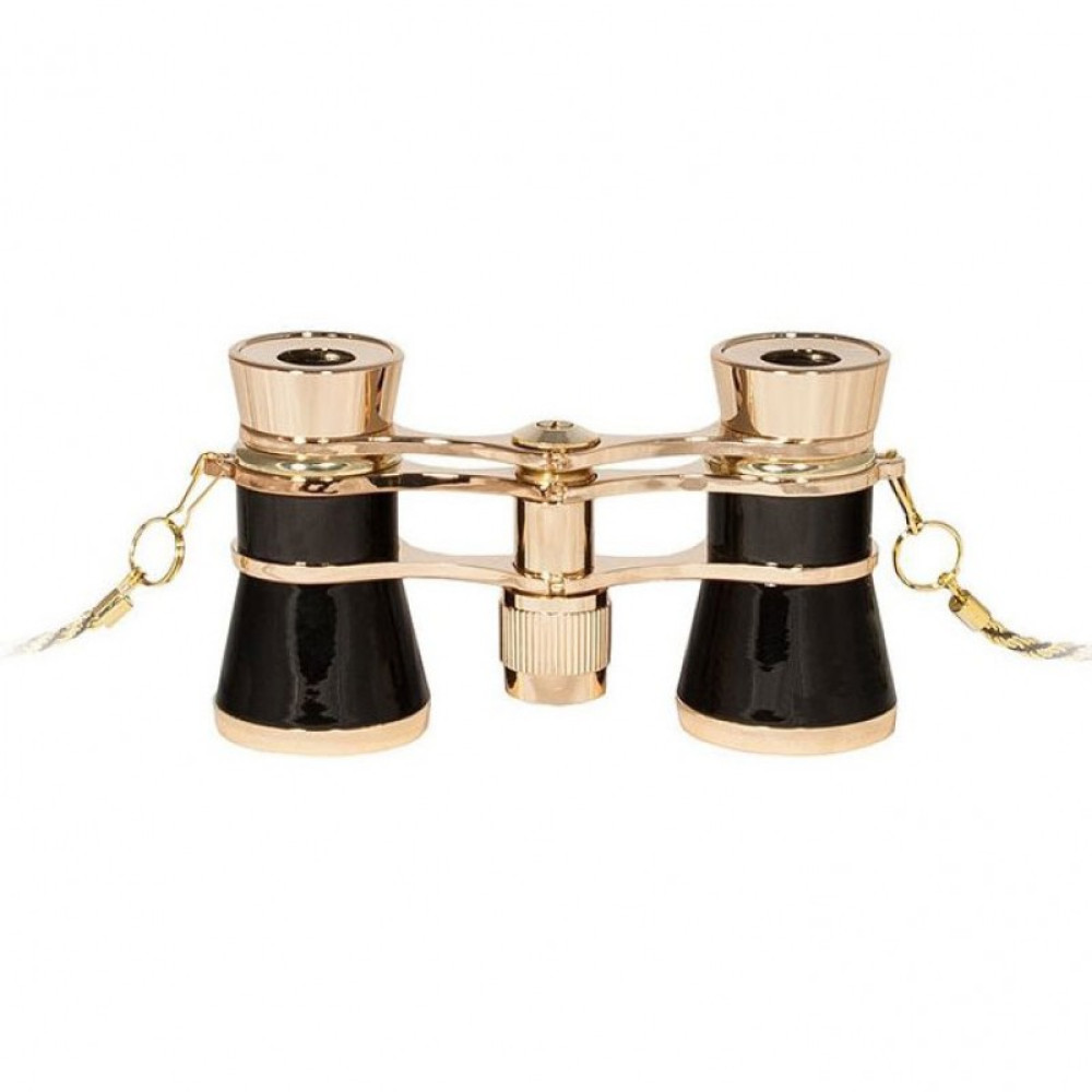 Бинокль театральный STURMAN 3x25, черный, Черный