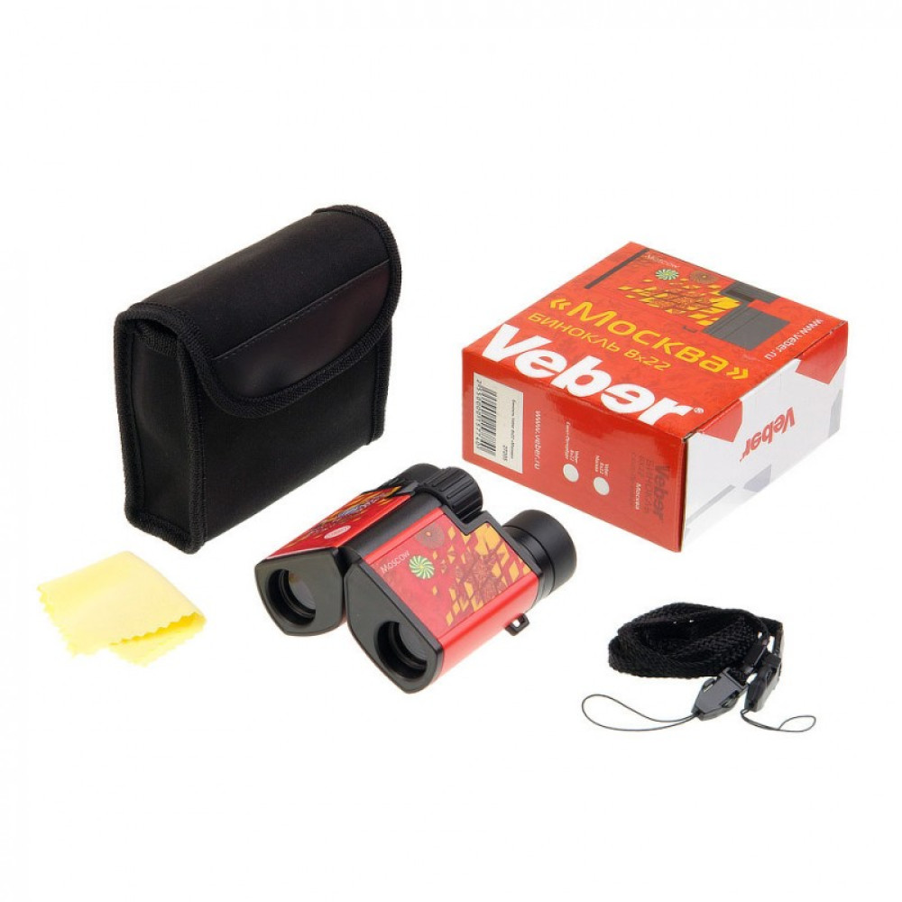 Бинокль Veber 8x22 «Москва»