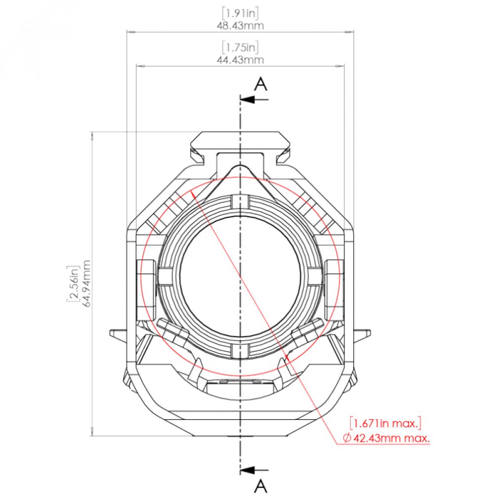 Цевье BLK LBL AR-10 DPMS LOW BIPOD 14 BLACK