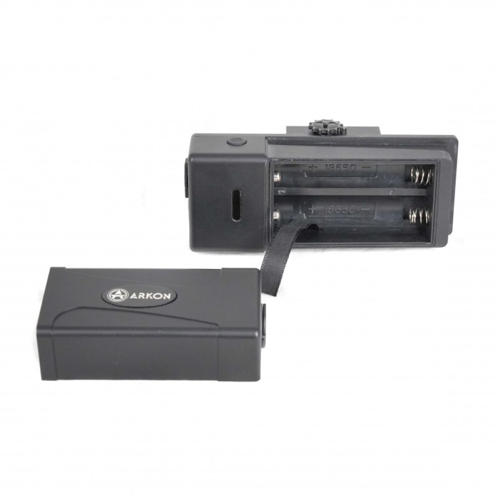 Внешний источник питания ARKON с зарядным устройством и креплением Weaver/Picatinny