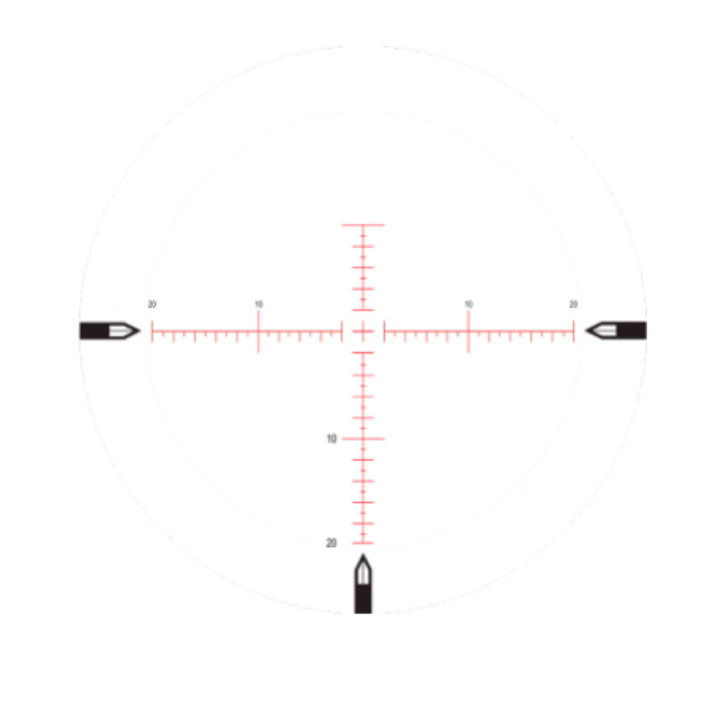 Оптический прицел Nightforce ATACR 4-16x42 F1 ZeroStop, .250 MOA Digillum, PTL, MOAR, 34мм (C617)
