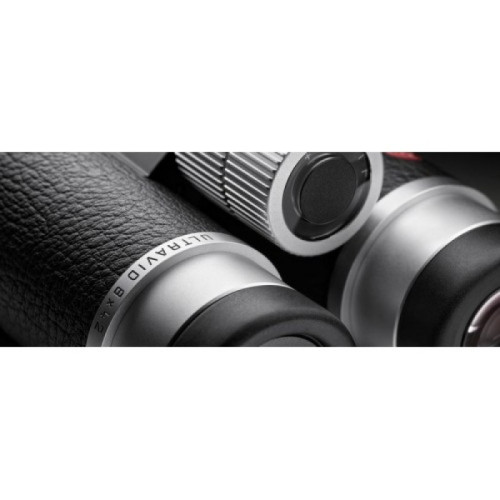 Бинокль Leica SilverLine 8x42, кожа, серебристый корпус, Серебрянный