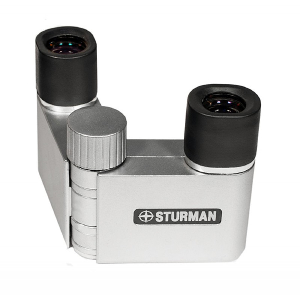 Бинокль театральный STURMAN 5x12, серебристый, Серебрянный