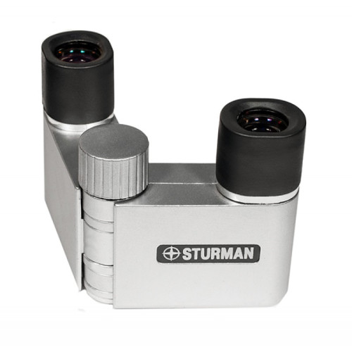 Бинокль театральный STURMAN 5x12, серебристый, Серебрянный