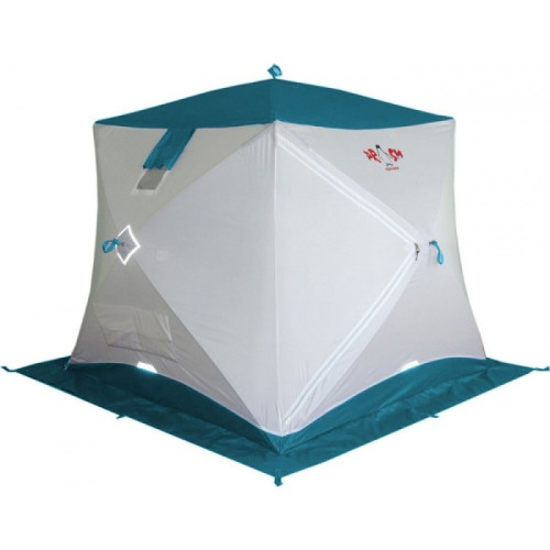 Палатка Пингвин Призма Премиум бело-зеленый