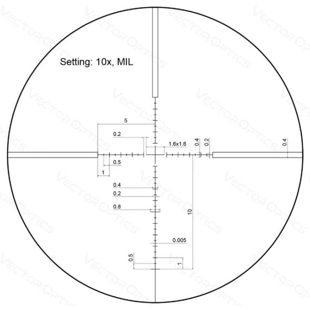 Оптический прицел Vector Optics Veyron 3-12x44 SFP (P)