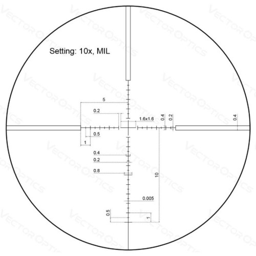 Оптический прицел Vector Optics Veyron 3-12x44 SFP (P)
