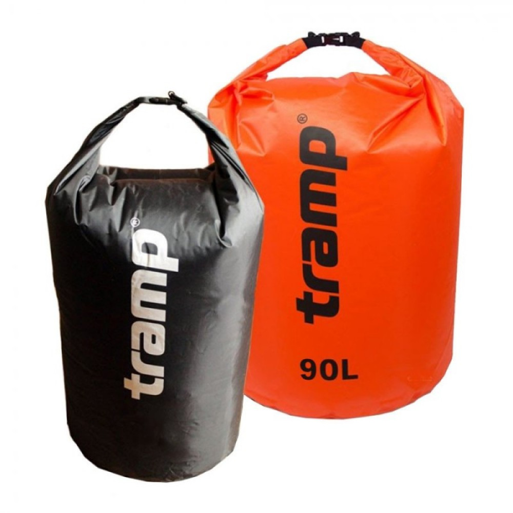 Гермомешок Tramp нейлон 90 л (черный)