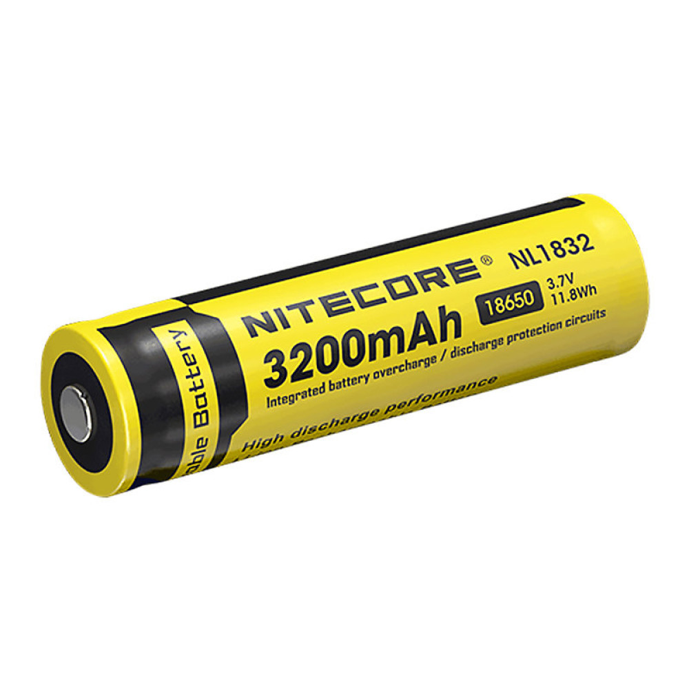 Аккумулятор Nitecore NL1832 18650 Li-ion 3.7v 3200mAh