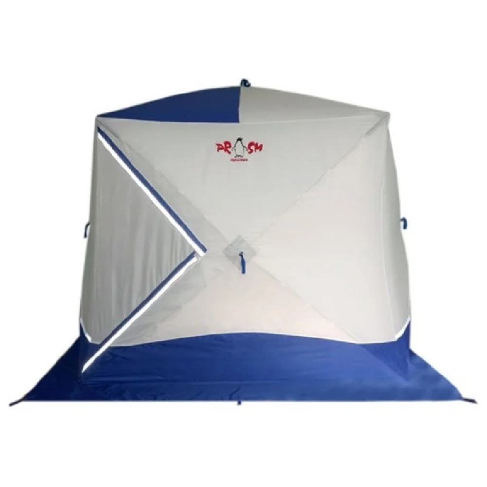 Палатка Пингвин Призма Премиум бело-синий