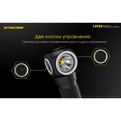 Налобный фонарь Nitecore UT32 CREE XP-L2 V6 OP+SMO
