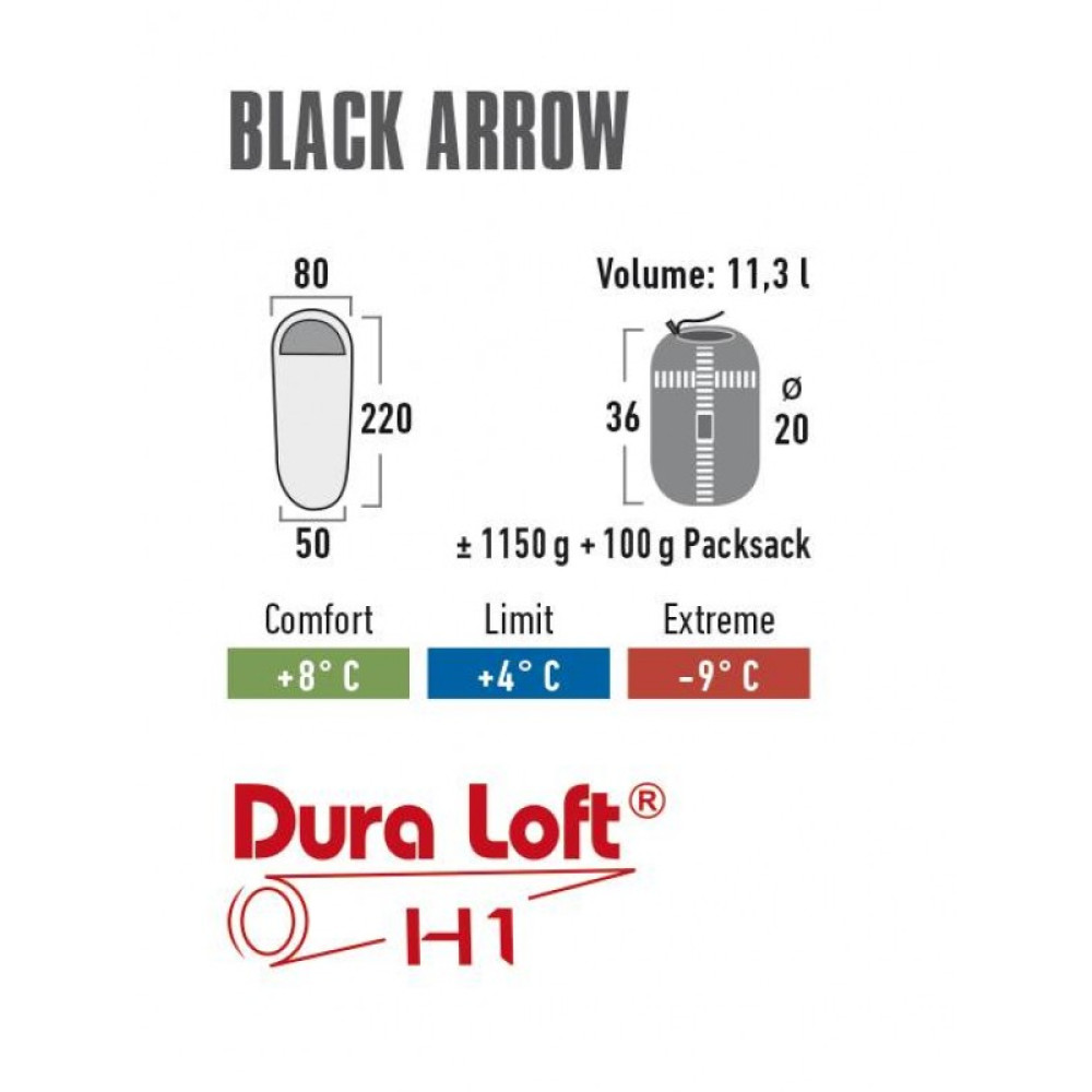 Спальный мешок High Peak Black Arrow